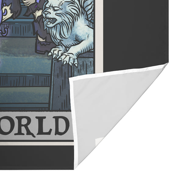 The World Tarot Card Tapestry - Terror Tarot Edition (Dr Jekyll & Mr Hyde) (Color/Vertical)