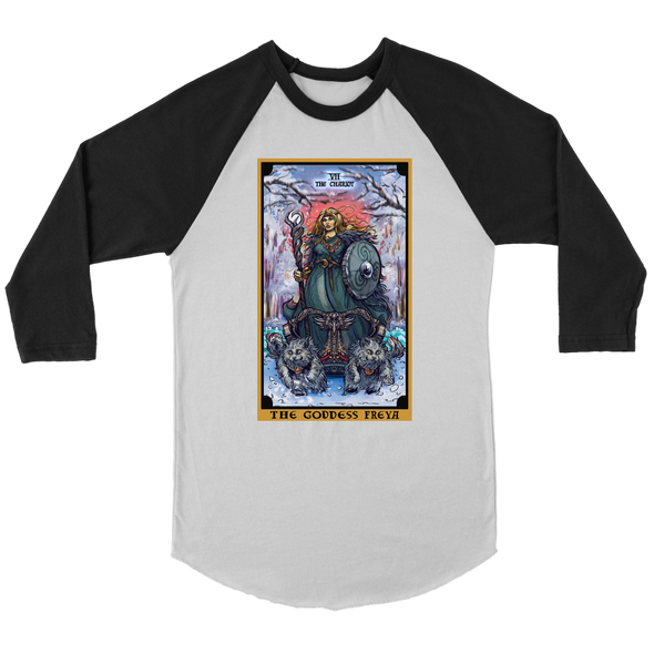 The Goddess Freya In The Chariot Tarot Card Raglan