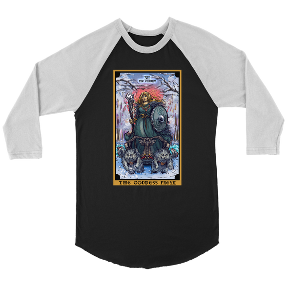 The Goddess Freya In The Chariot Tarot Card Raglan