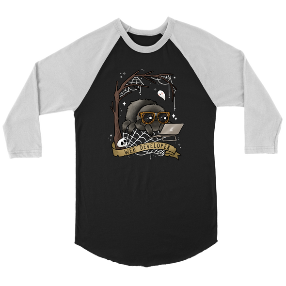 Web Developer Unisex Raglan