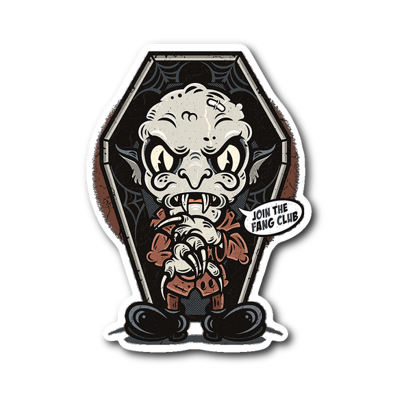 Join The Fang Club Sticker