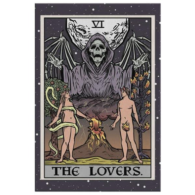 teelaunch Canvas Wall Art 2 8 x 12 The Lovers Canvas Print