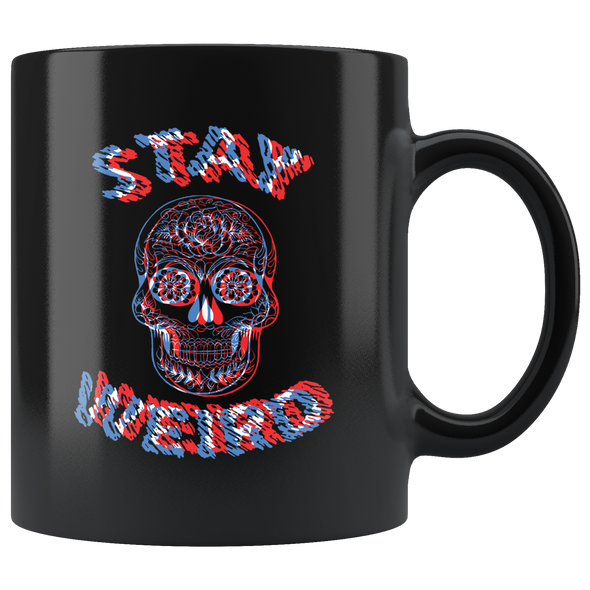 teelaunch Drinkware 11 oz (Etsy) Stay Weird Black Coffee Mug