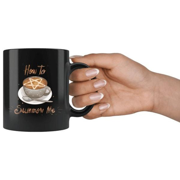 teelaunch Drinkware 11oz How To Summon Me Mug