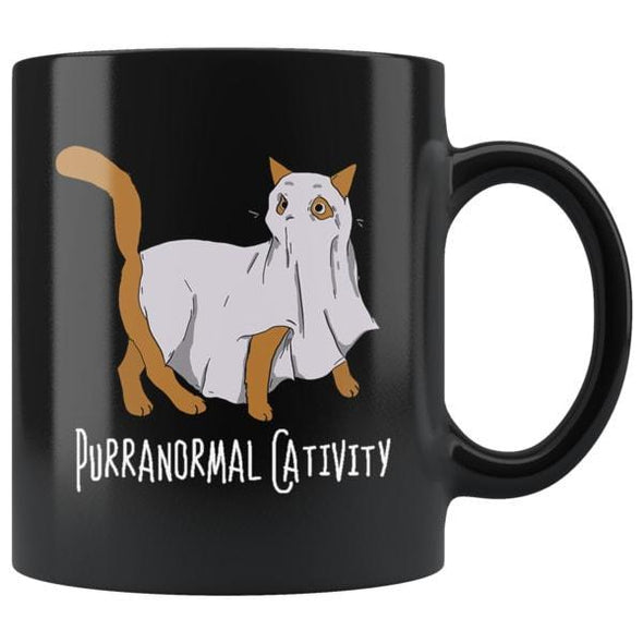 teelaunch Drinkware 11oz Purranormal Cativity Black Coffee Mug