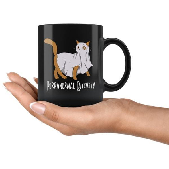 teelaunch Drinkware 11oz Purranormal Cativity Black Coffee Mug
