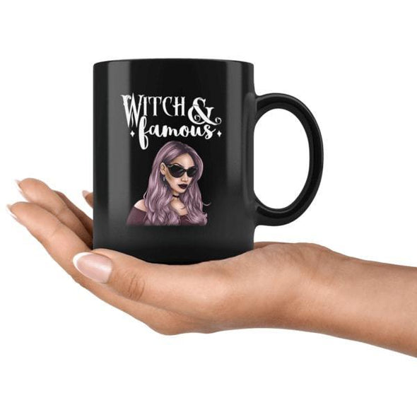 teelaunch Drinkware 11oz Witch and Famous Mug