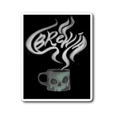 teelaunch Stickers Sticker Brewja Sticker