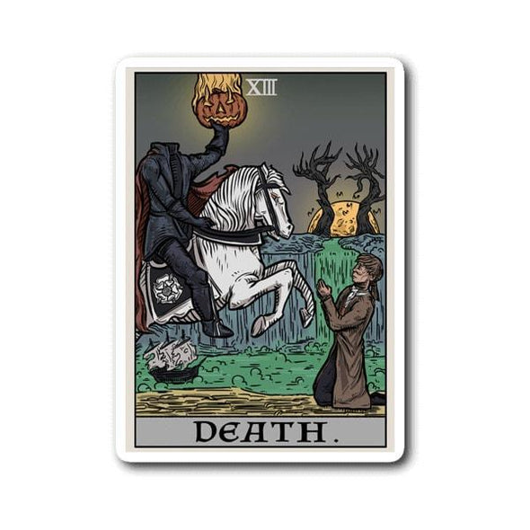 teelaunch Stickers Sticker Death Tarot Card Sticker