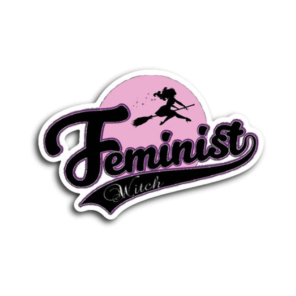 teelaunch Stickers Sticker Feminist Witch Sticker
