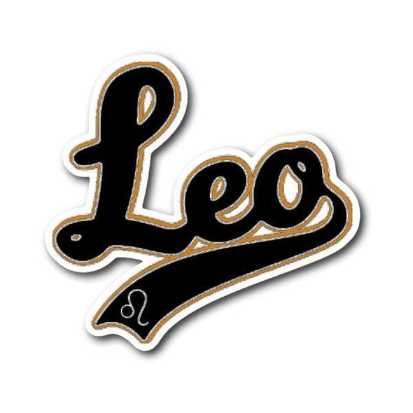 teelaunch Stickers Sticker Leo - Baseball Style Sticker