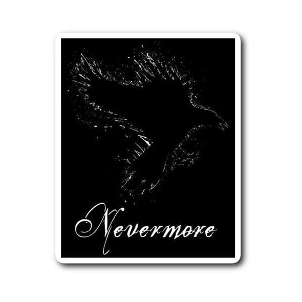 teelaunch Stickers Sticker Nevermore Sticker