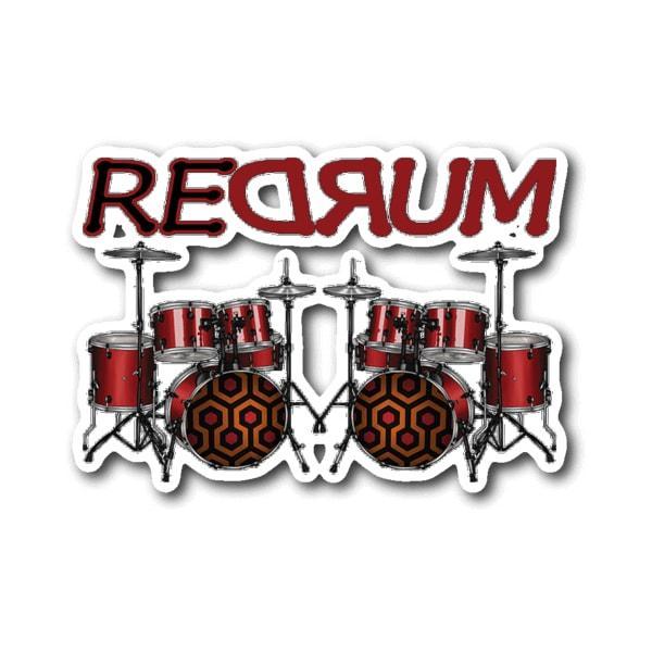 REDRUM Sticker | The Ghoulish Garb
