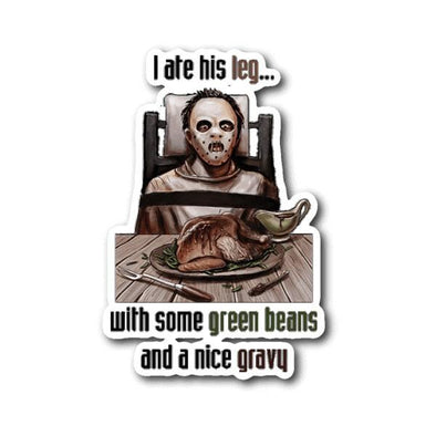 teelaunch Stickers Sticker Thanksgrieving Sticker