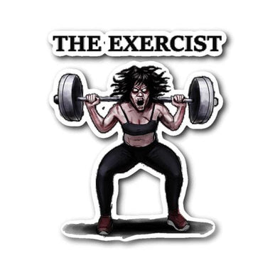 teelaunch Stickers Sticker The Exercist Sticker