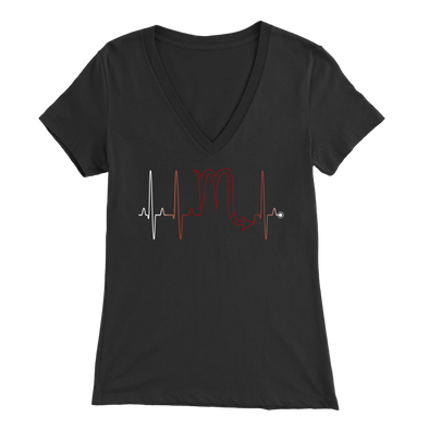 teelaunch T-shirt Bella Womens V-Neck / Black / S Scorpio - Zodiac Arrest Fitted Womens V-Neck