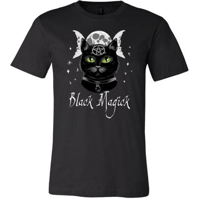 teelaunch T-shirt Canvas Mens Shirt / Black / S Black Magick Relaxed-Fit Unisex T-Shirt