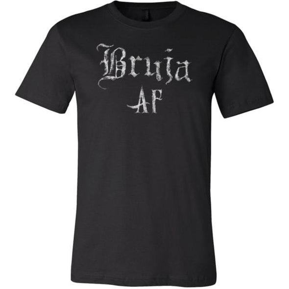 teelaunch T-shirt Canvas Mens Shirt / Black / S Bruja AF Unisex T-Shirt