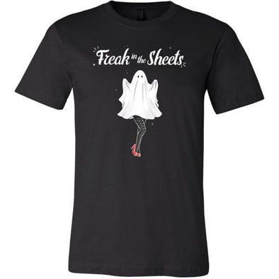 teelaunch T-shirt Canvas Mens Shirt / Black / S Freak in the Sheets Unisex T-Shirt