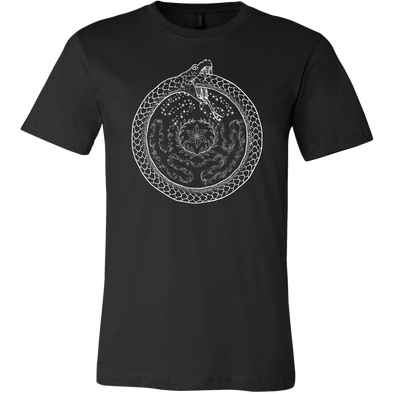 teelaunch T-shirt Canvas Mens Shirt / Black / S Hecate's Wheel Unisex T-Shirt