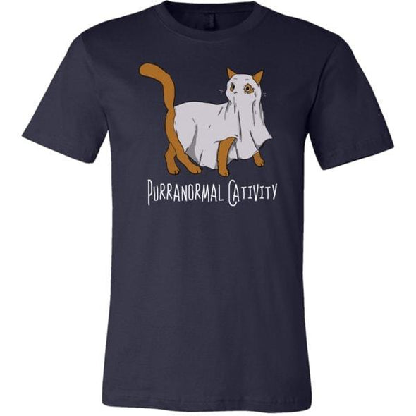 teelaunch T-shirt Canvas Mens Shirt / Navy / S Purranormal Cativity Unisex T-Shirt