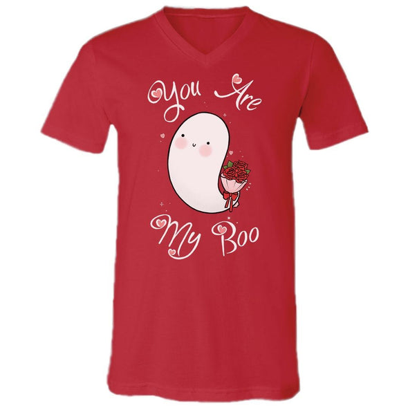 teelaunch T-shirt Canvas Mens V-Neck / Red / S You Are My Boo Unisex V-Neck