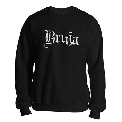 teelaunch T-shirt Crewneck Sweatshirt / Black / S Bruja Unisex Sweatshirt