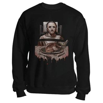 teelaunch T-shirt Crewneck Sweatshirt / Black / S Thanksgrieving Unisex Sweatshirt