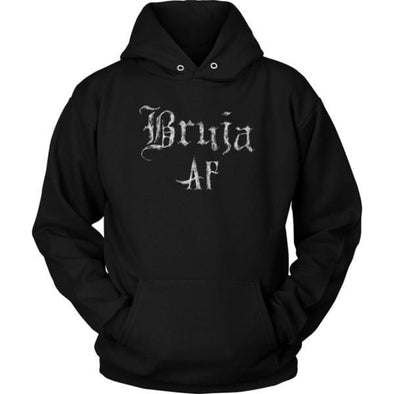 teelaunch T-shirt Unisex Hoodie / Black / S Bruja AF Unisex Hoodie