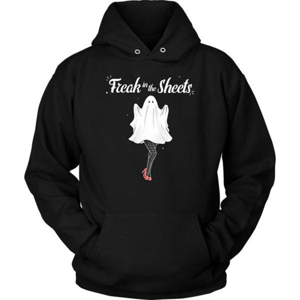 teelaunch T-shirt Unisex Hoodie / Black / S Freak in the Sheets Unisex Hoodie