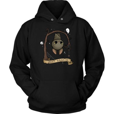 teelaunch T-shirt Unisex Hoodie / Black / S Just Hangin' Unisex Hoodie
