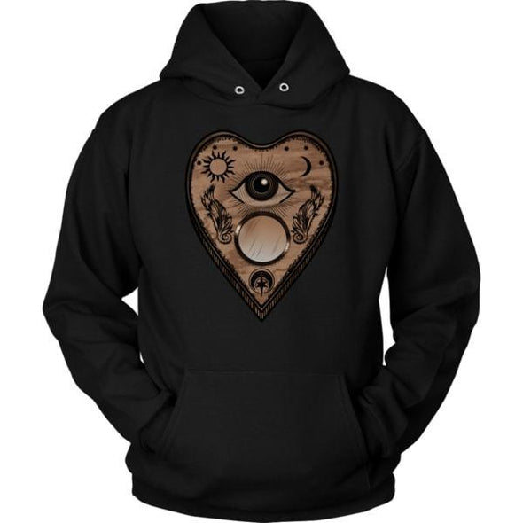 teelaunch T-shirt Unisex Hoodie / Black / S Spirit Board Love Unisex Hoodie