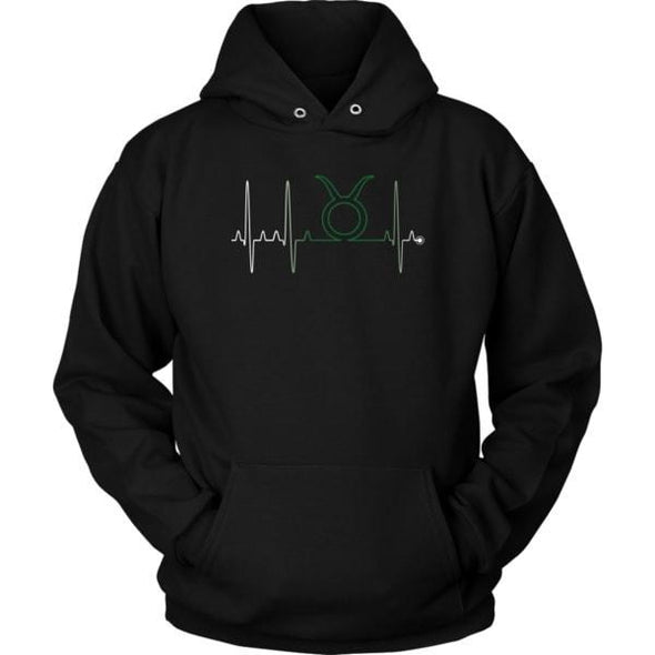 teelaunch T-shirt Unisex Hoodie / Black / S Taurus - Zodiac Arrest Unisex Hoodie