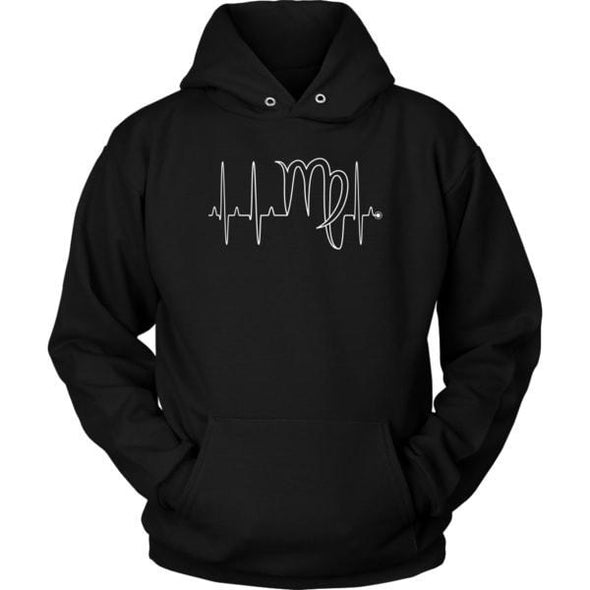 teelaunch T-shirt Unisex Hoodie / Black / S Virgo - Zodiac Arrest Unisex Hoodie