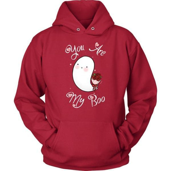 teelaunch T-shirt Unisex Hoodie / Red / S You Are My Boo Unisex Hoodie