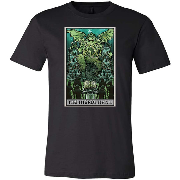 The Ghoulish Garb Black / XS The Hierophant Tarot Card - Ghoulish Edition Unisex T-Shirt