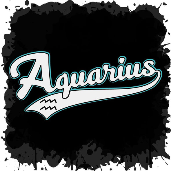 The Ghoulish Garb Design Aquarius - Baseball Style