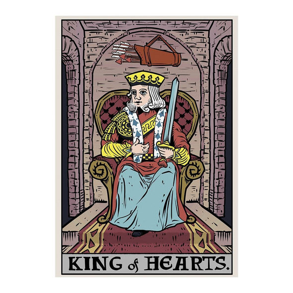 The Ghoulish Garb Design King of Hearts In Tarot