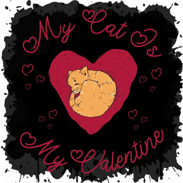 The Ghoulish Garb Design My Cat Is My Valentine