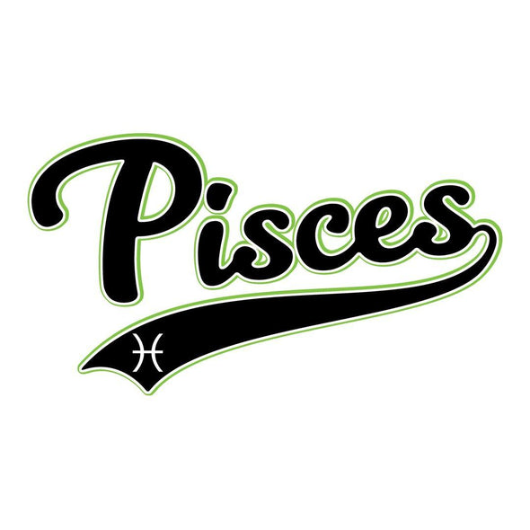 The Ghoulish Garb Design Pisces - Baseball Style