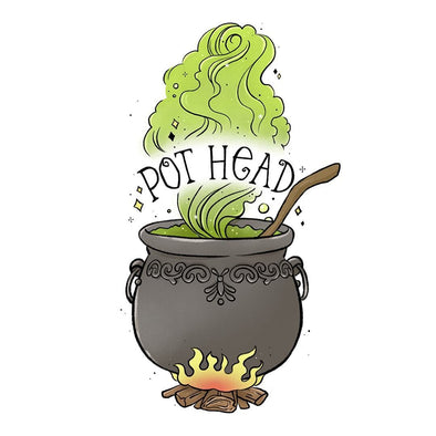 The Ghoulish Garb Design Pot Head