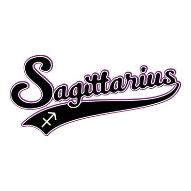 The Ghoulish Garb Design Sagittarius - Baseball Style