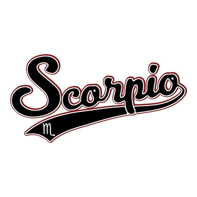 The Ghoulish Garb Design Scorpio - Baseball Style