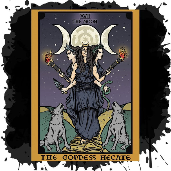 The Ghoulish Garb Design The Goddess Hecate In Tarot