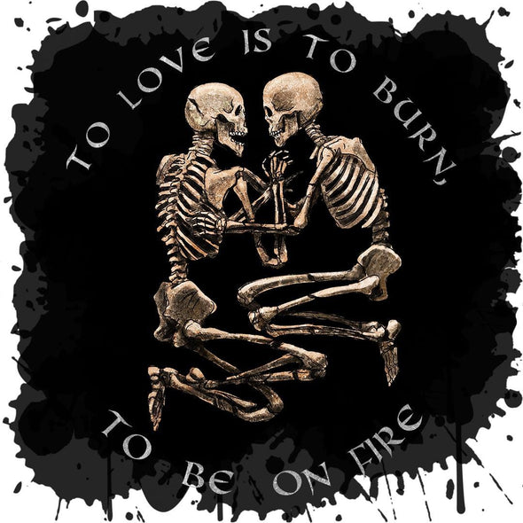 The Ghoulish Garb Design To Love Is To Burn