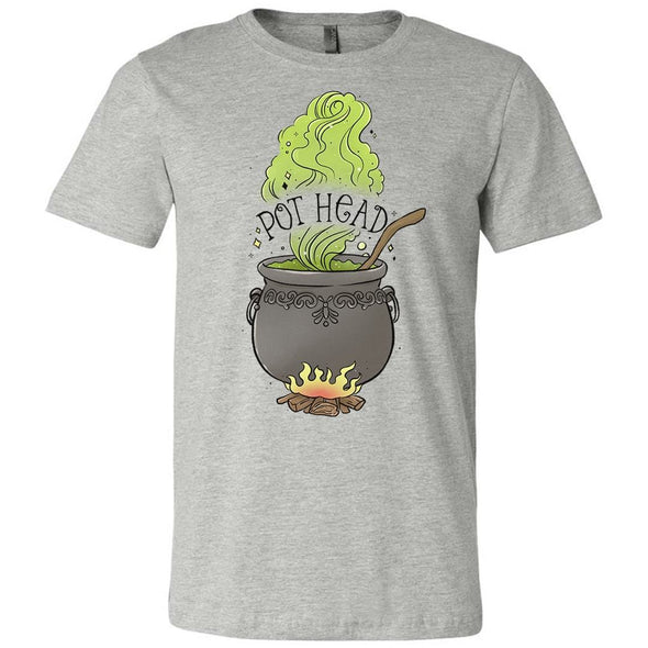 The Ghoulish Garb Graphic Tee Athletic Heather / S Pot Head T-Shirt