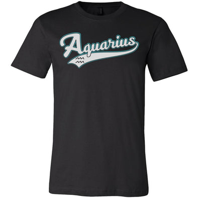 The Ghoulish Garb Graphic Tee Black / S Aquarius - Baseball Style Unisex T-Shirt