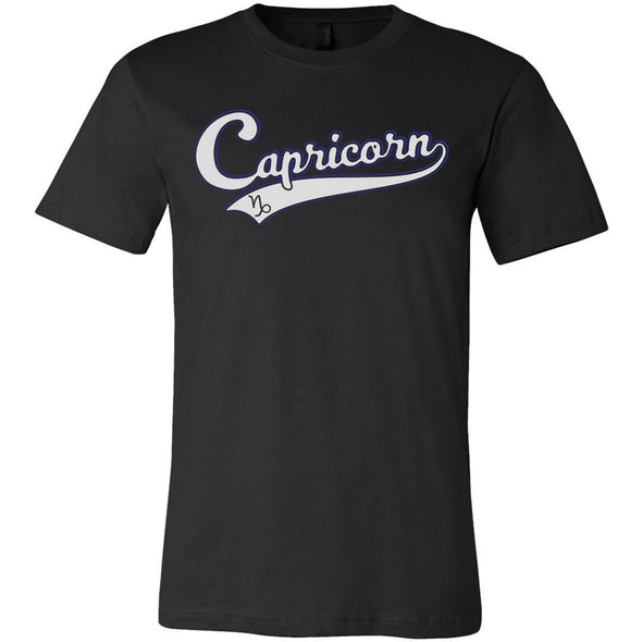 The Ghoulish Garb Graphic Tee Black / S Capricorn - Baseball Style Unisex T-Shirt