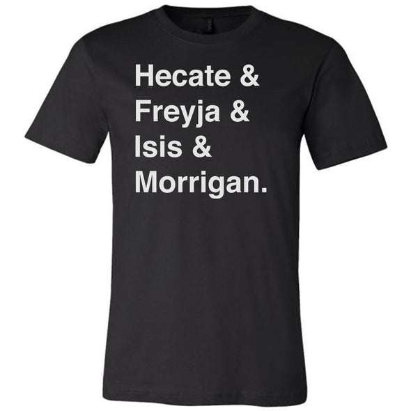 The Ghoulish Garb Graphic Tee Black / S Goddesses of Magick Helvetica Unisex T-Shirt