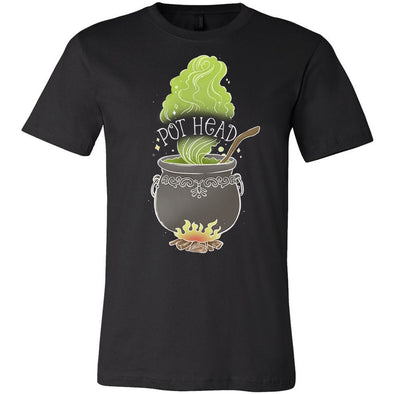 The Ghoulish Garb Graphic Tee Black / S Pot Head T-Shirt